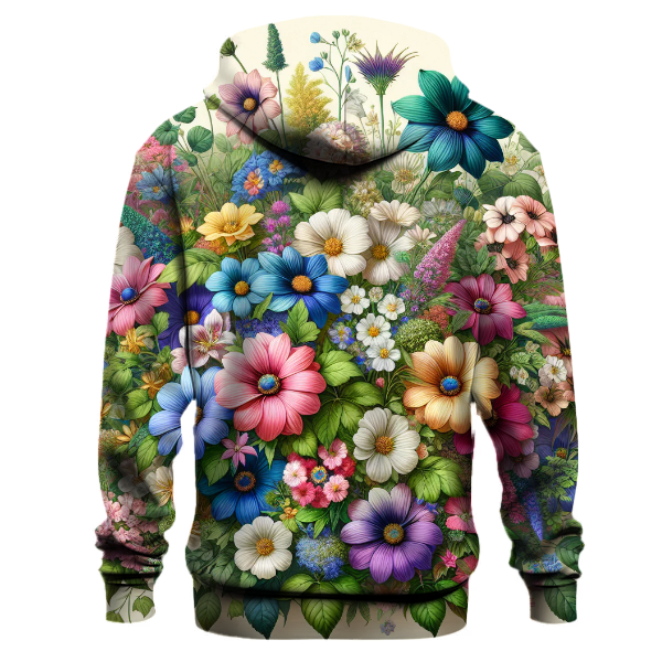 Colorful Floral Delight Hoodie