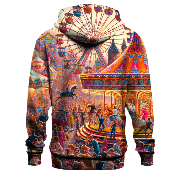 Whimsical Carnival Fantasy Hoodie