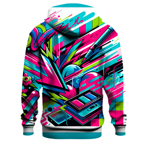 Graffiti Style Energy Hoodie