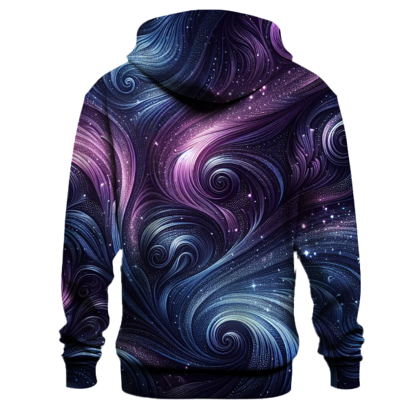 Midnight Aurora Tie-Dye Hoodie