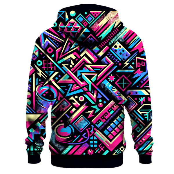 Neon Graffiti Hoodie