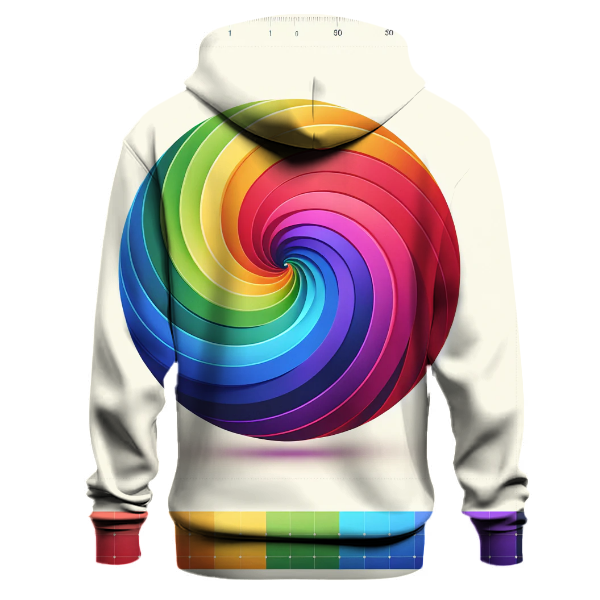 Rainbow Spiral Hoodie