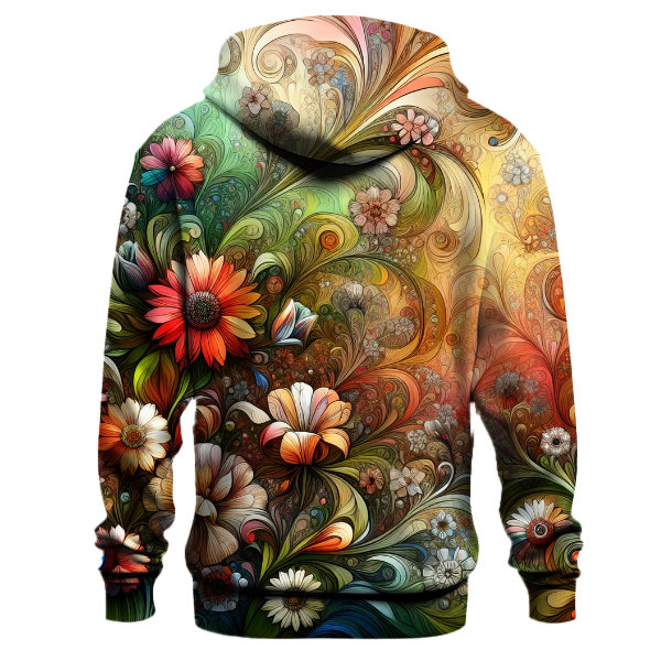 Artful Blossom Hoodie