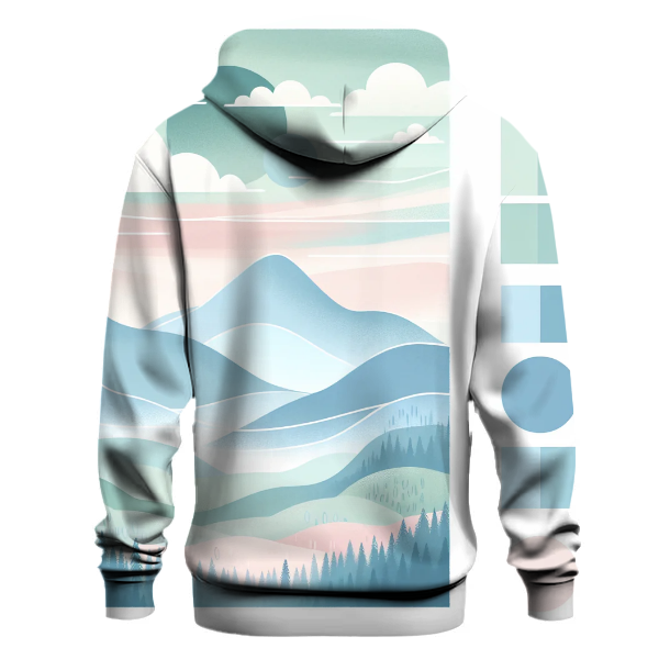 Peaceful Mountain Landscape Hoodie