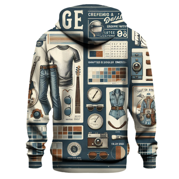 Classic Denim Look Hoodie