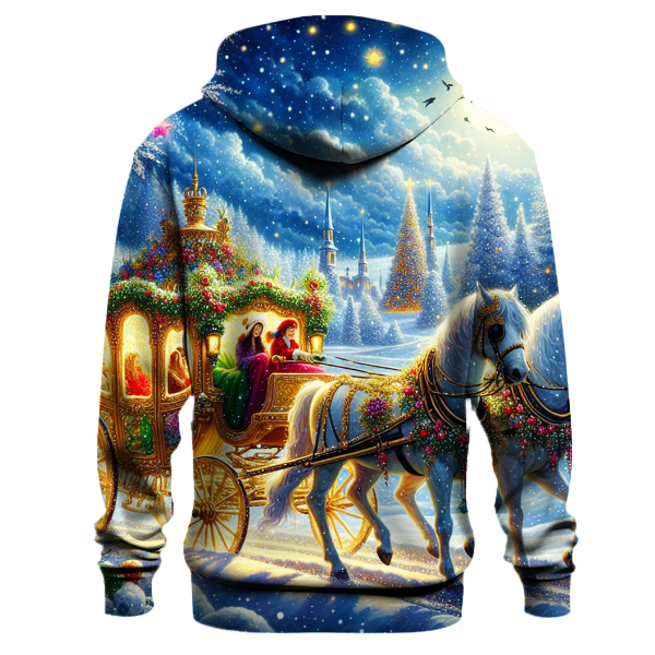 Joyful Christmas Carriage Ride Hoodie