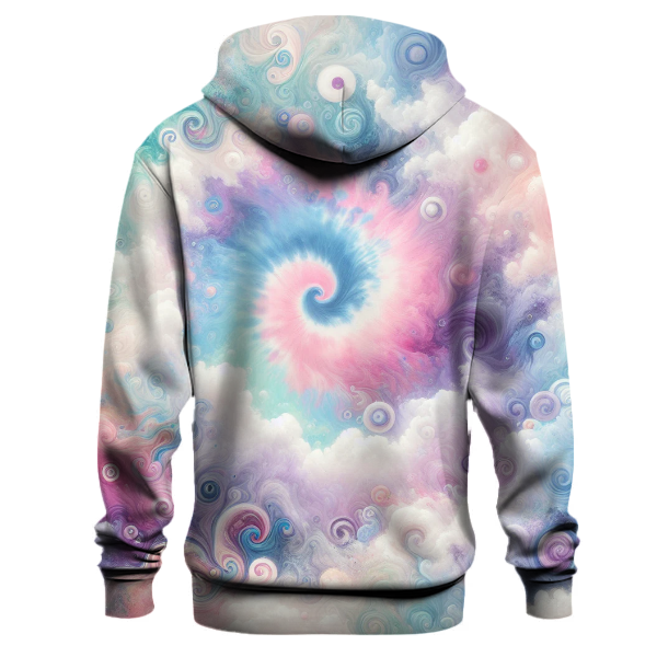 Pastel Rainbow Tie-dye Hoodie