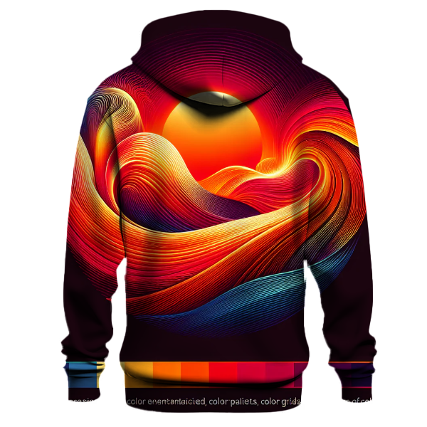 Sunset Blaze Gradient Hoodie