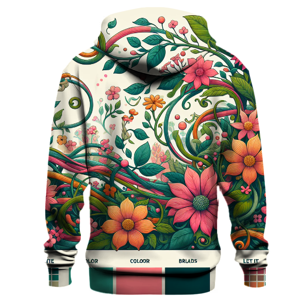 Hippie Floral Paradise Hoodie