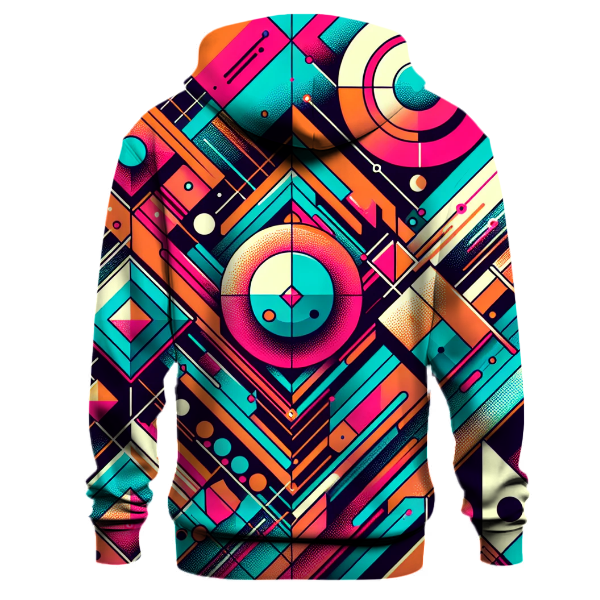 Neon Geometry Pulse Hoodie
