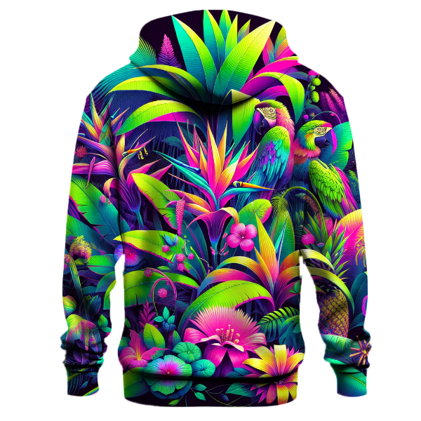 Electric Jungle Paradise Hoodie