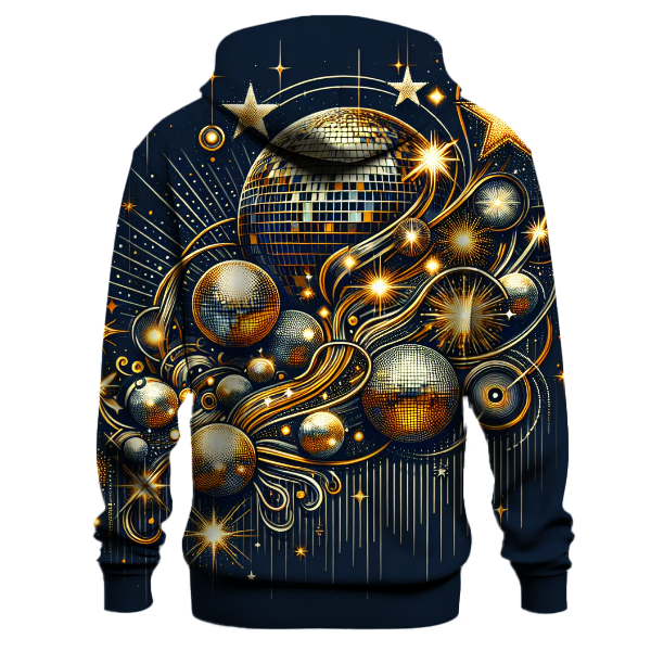 Disco Stars Night Hoodie