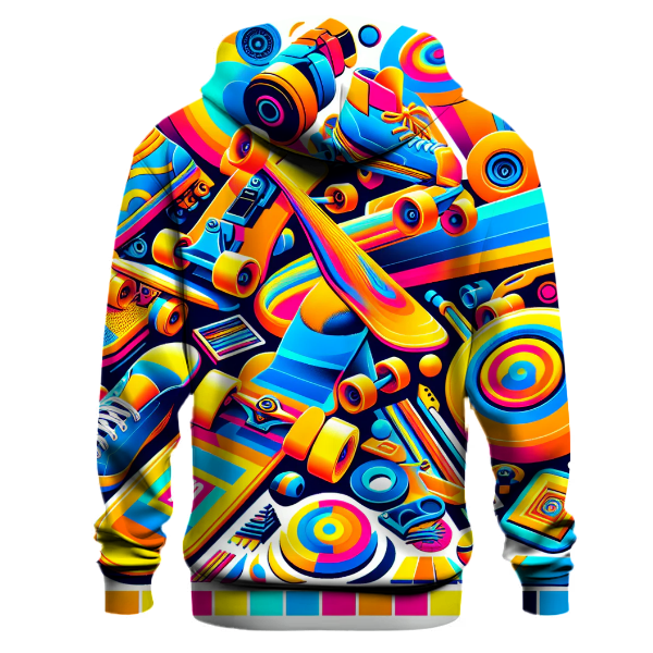 Nostalgic Skateboard Culture Hoodie