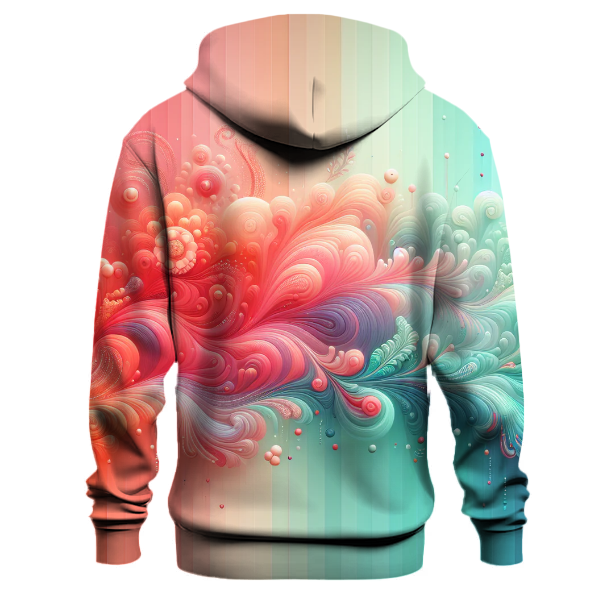 Bright Floral Breeze Hoodie