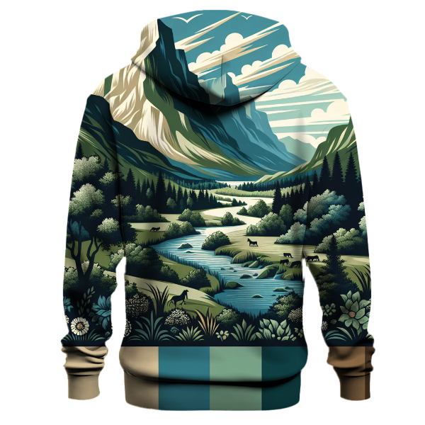 Peaceful Valley Nature Hoodie