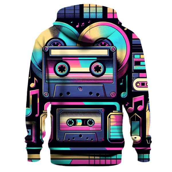 Retro Cassette Melody Hoodie