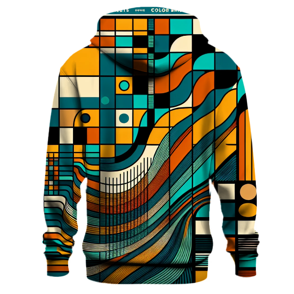 Funky Checkered Fusion Hoodie