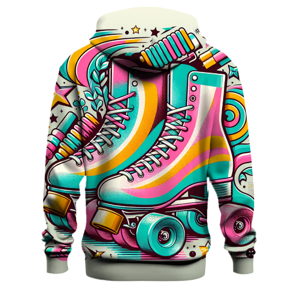 Classic Retro Roller Skate Hoodie
