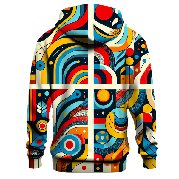 Dazzling Pop Art Echo Hoodie