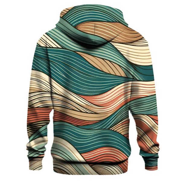 Harmony Wave Patterns Hoodie