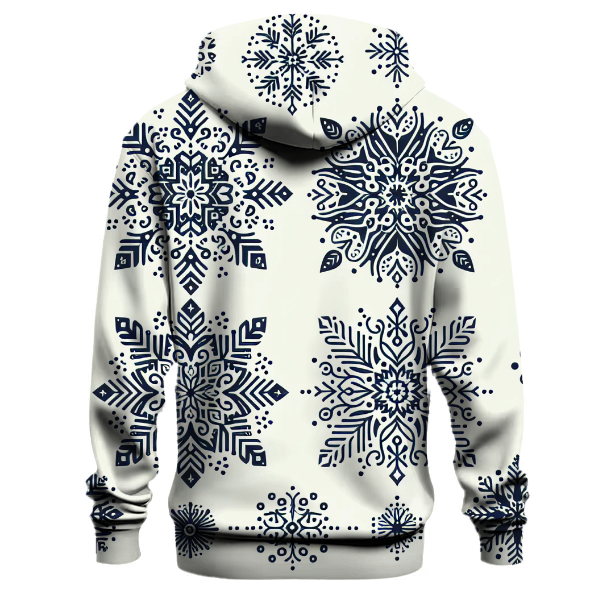 Nordic Snowflake Charm Hoodie
