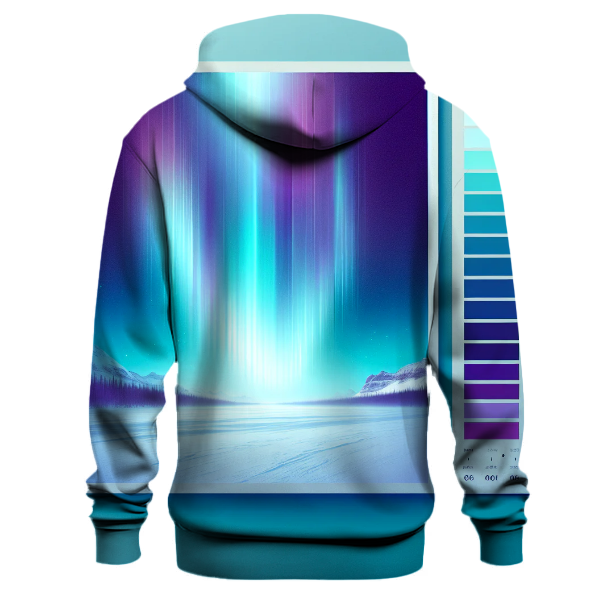 Frosty Aurora Shimmer Hoodie