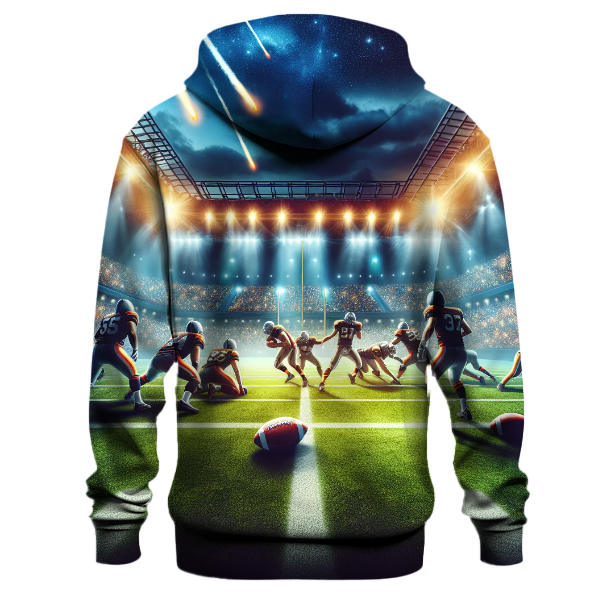 American Football Grid Hoodie