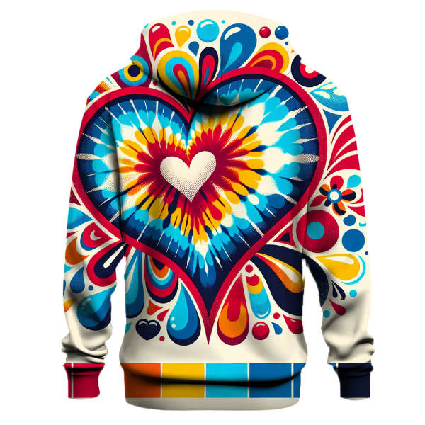 Classic Tie Dye Love Hoodie