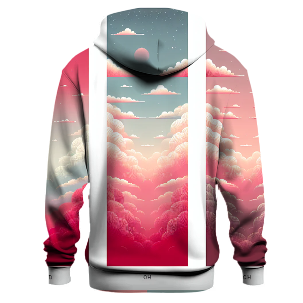 Crimson Evening Hoodie