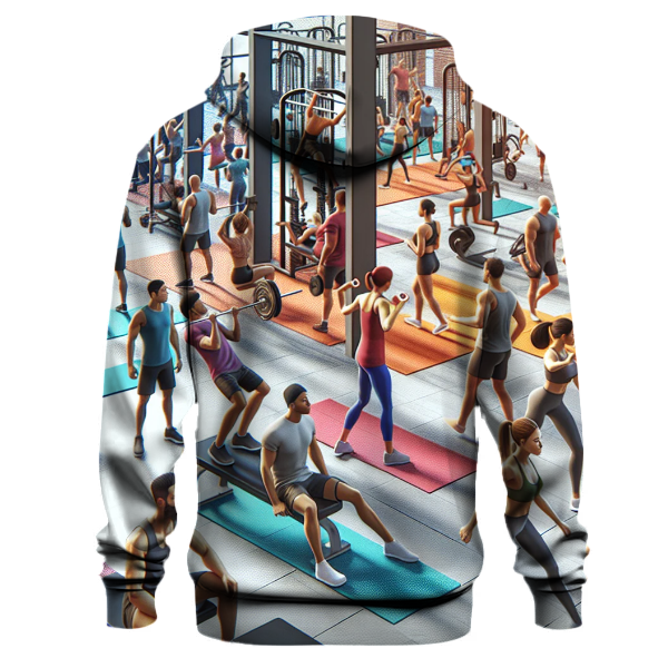Gym Fitness Enthusiast Hoodie