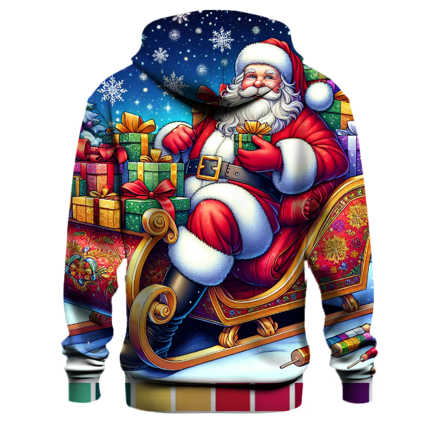 Santa and His Sleigh Hoodie