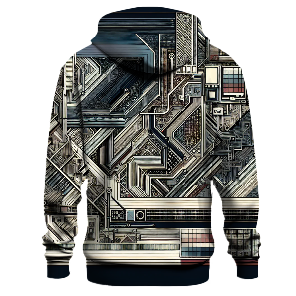 Retro Tech Burst Hoodie
