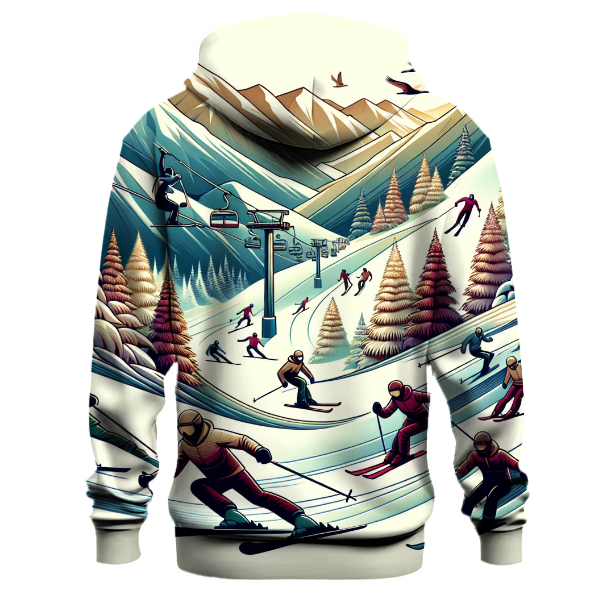 Skiing - Mountain Majesty Hoodie