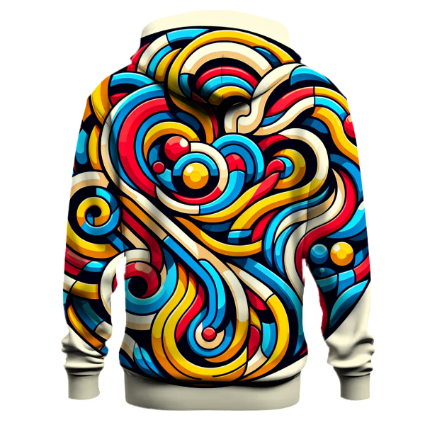 Artistic Abstract Designs Hoodie