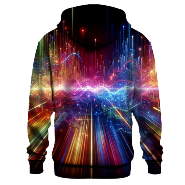 Techno Rainbow Spectrum Hoodie