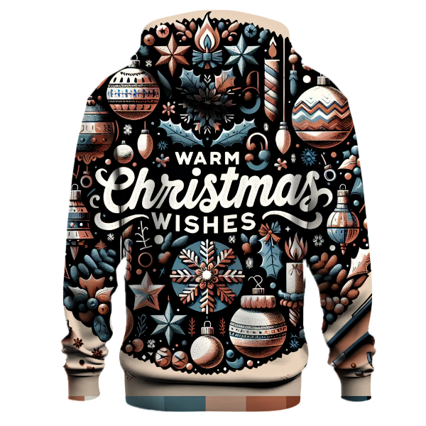 Warm Christmas Wishes Hoodie