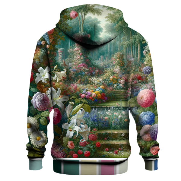Elegant Floral Elegance Hoodie