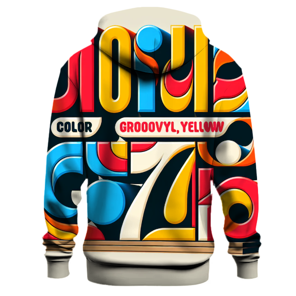 Radical Retro Typography Hoodie