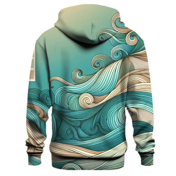 Ocean Wave Harmony Hoodie