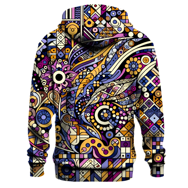 Vibrant Patch Melody Hoodie