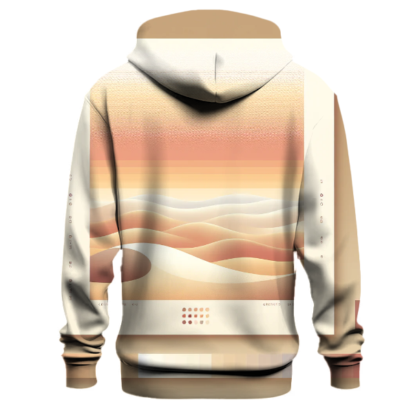 Warm Sand Dunes Gradient Hoodie