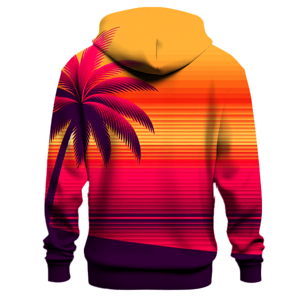 Tropical Sunset Flow Hoodie