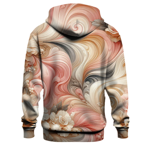 Rose Petal Drift Hoodie
