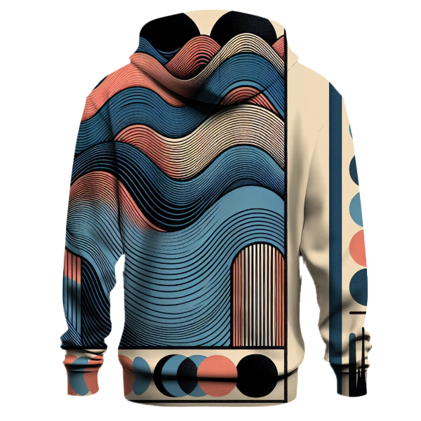 Analog Wave Reflections Hoodie