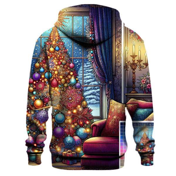 Cheerful Christmas Tree Hoodie