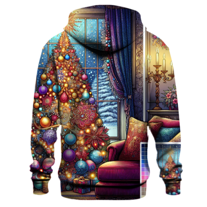 Cheerful Christmas Tree Hoodie