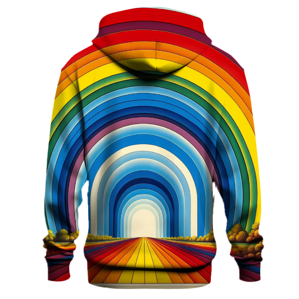Hippie Vibes Rainbow Hoodie