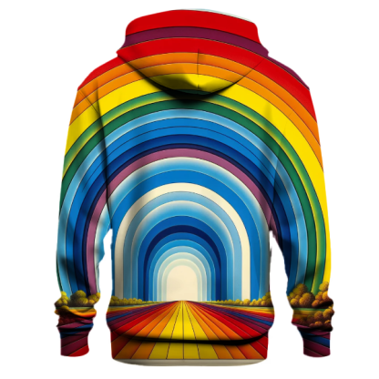 Hippie Vibes Rainbow Hoodie