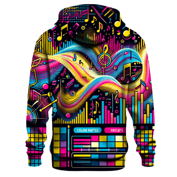 Electric Retro Music Hoodie