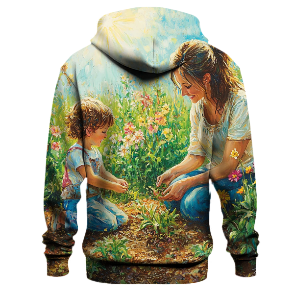 The Seed of Growth A Mothers Nurturing Heart Hoodie